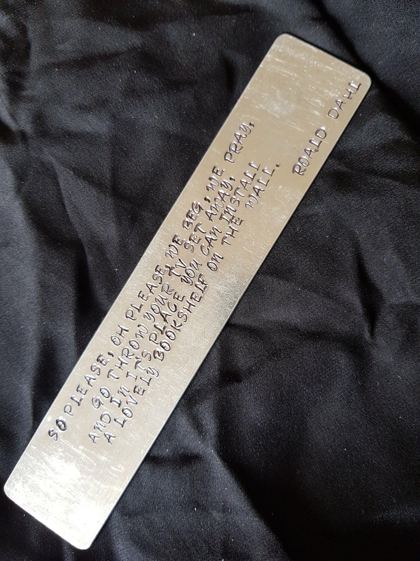 Handstamped Bookmark