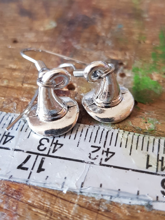 Witches hat earrings