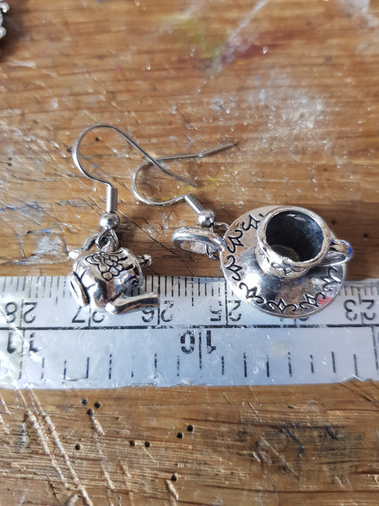 Teacup and Teapot earrings