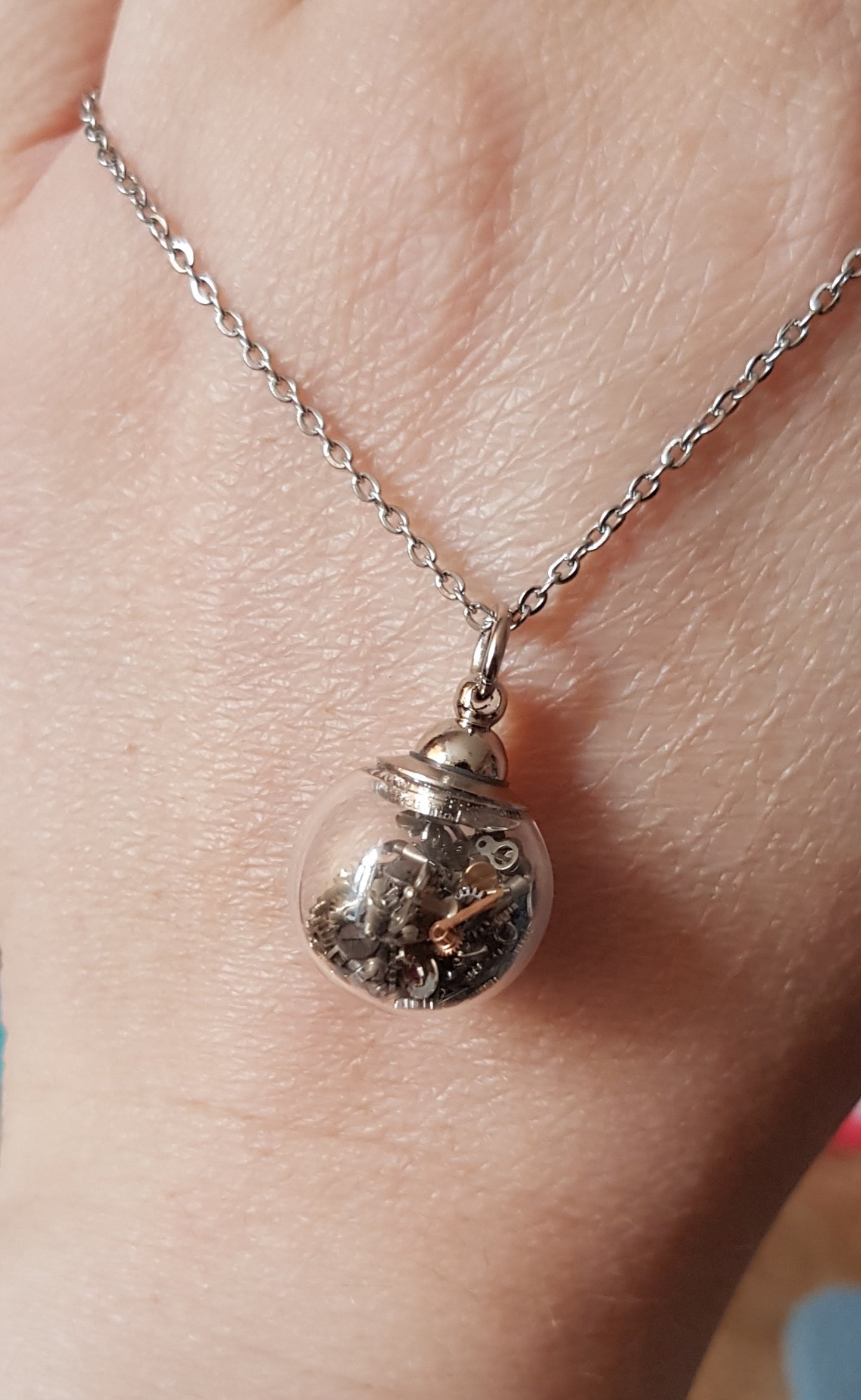 Glass Vial Necklace