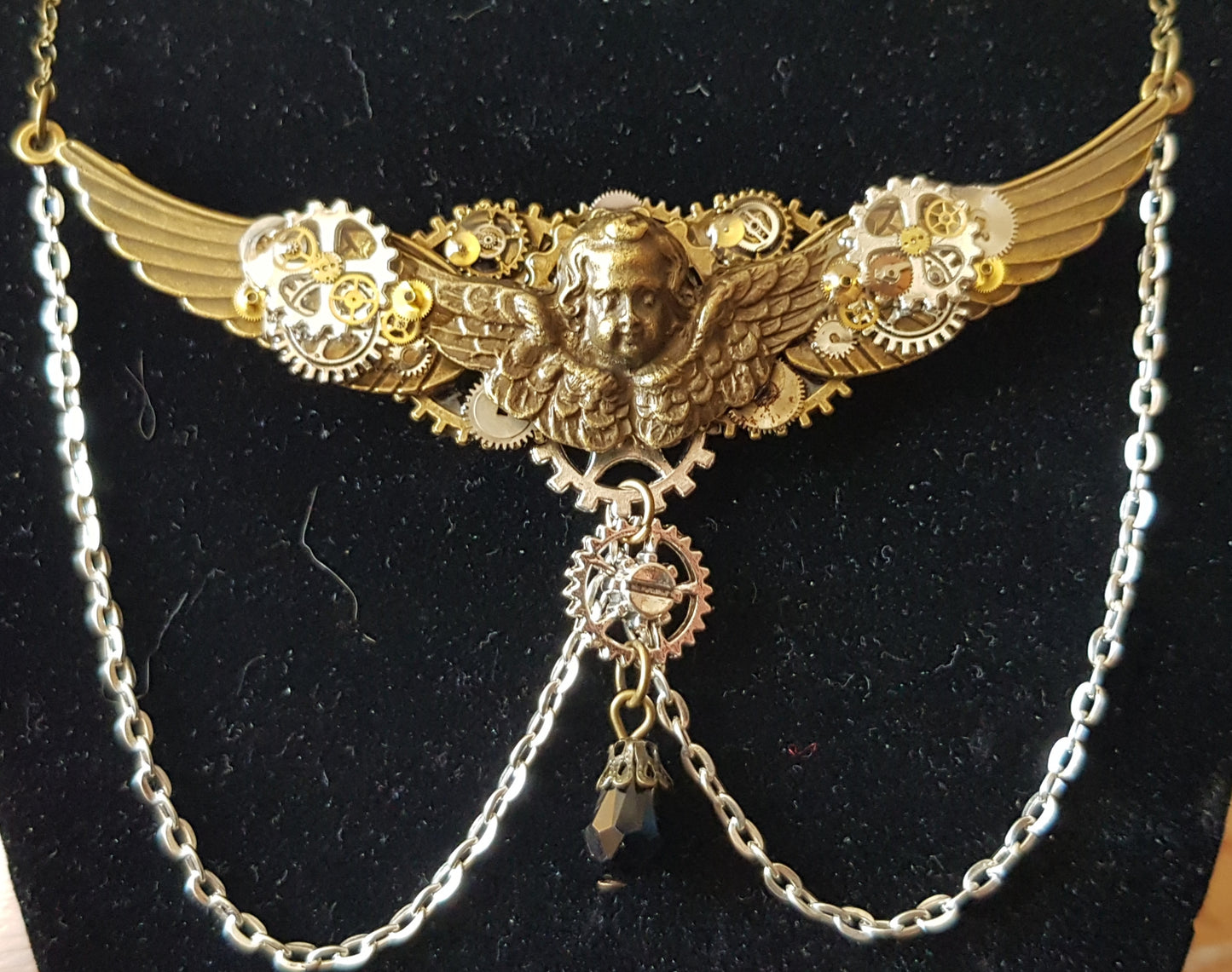 Angel Steampunk Necklace