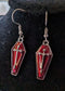Coffin Earrings