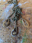 Reversable 1930s Style Art Deco Swan Pendant Resin Set Watch Parts