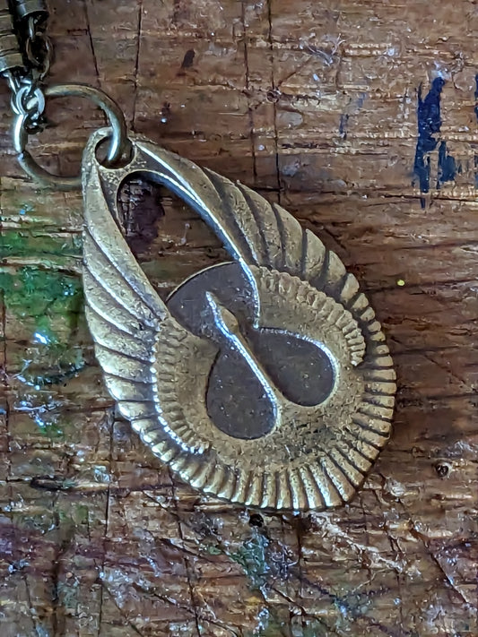 Reversable 1930s Style Art Deco Swan Pendant Resin Set Watch Parts