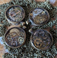 Resin Set Bronze Watch and Clock Parts Necklace