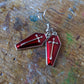 Coffin Earrings