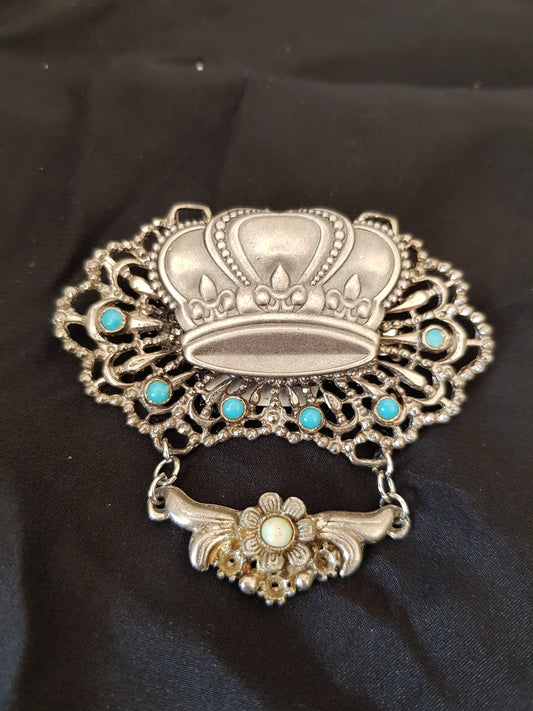 Crown Brooch