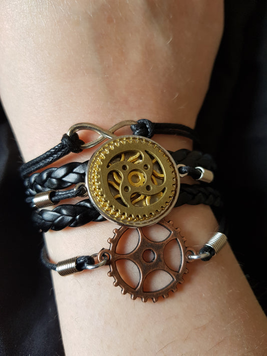 Steampunk Cuff Bracelet