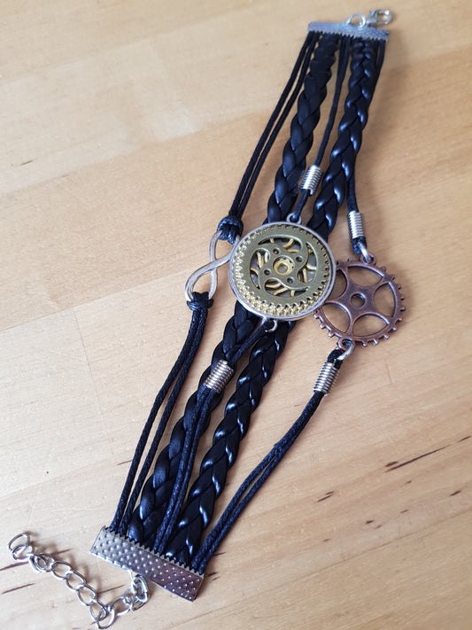 Steampunk Cuff Bracelet