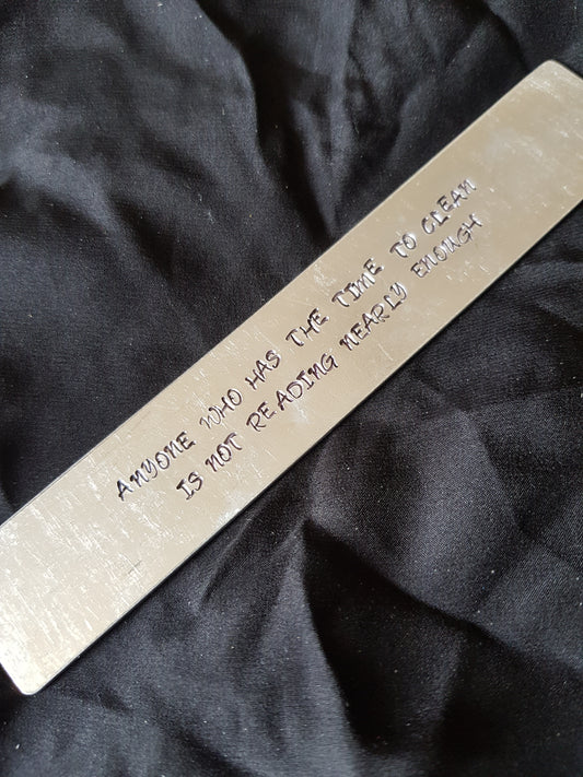 Handstamped Bookmark