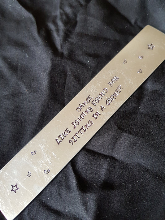 Handstamped Bookmark