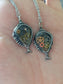 Reversible Pewter Steampunk Fish Pendant