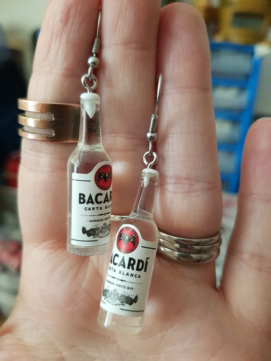Rum Bottle Earrings