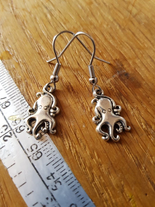 Octopus Earrings