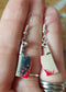 Blood Stained Cleaver Earrings