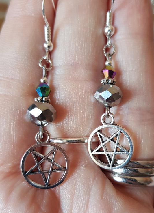 Pentagram Earrings