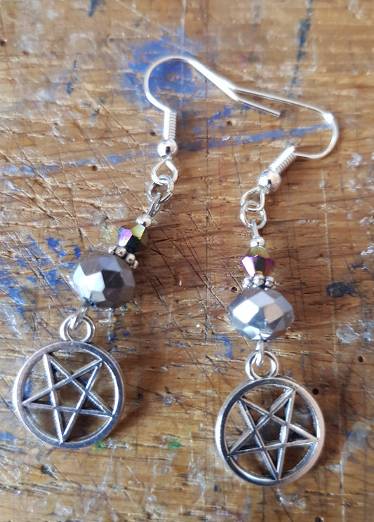 Pentagram Earrings
