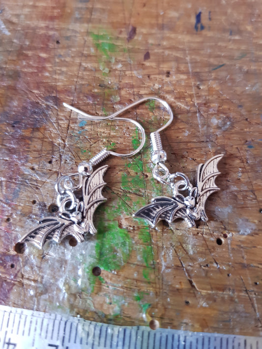 Bat Earrings