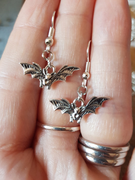 Bat Earrings