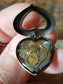Heart Shaped Watch Part Filled Locket