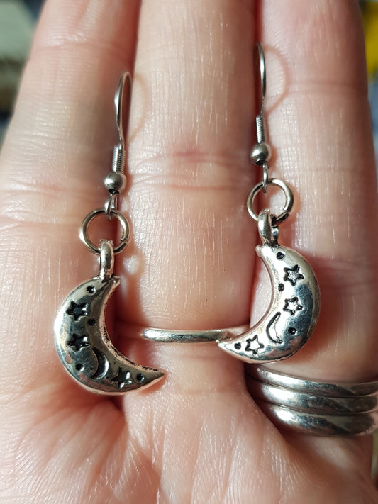 Moon Earrings