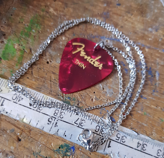 Guitar Pick Necklace