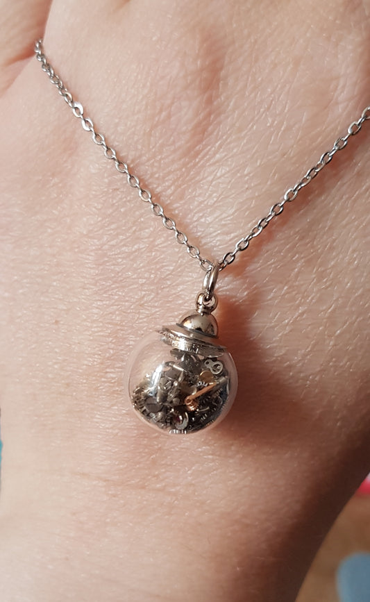 Glass Vial Necklace