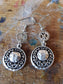 Disk and Cog Earrings