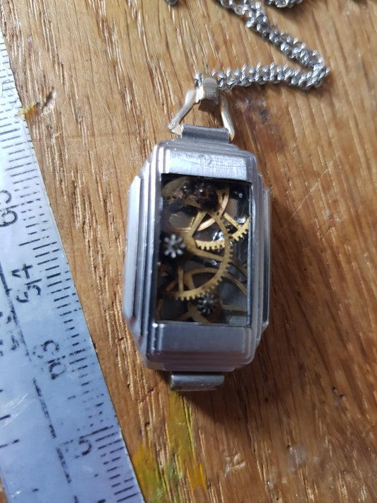 Vintage Watch Casing Pendant