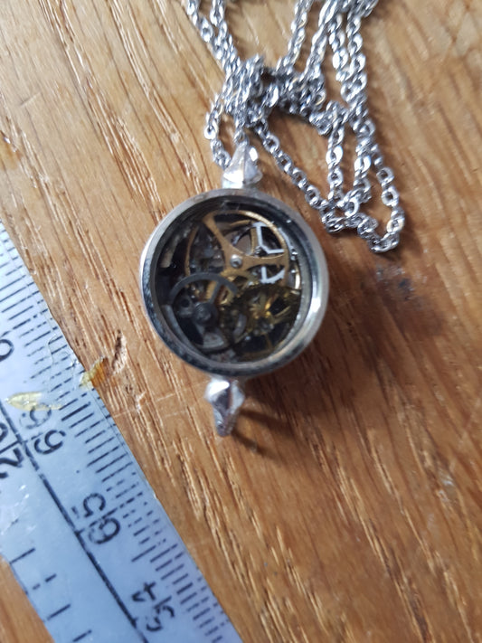 Vintage Watch Casing Pendant