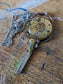 Upcycled Door Key Pendant